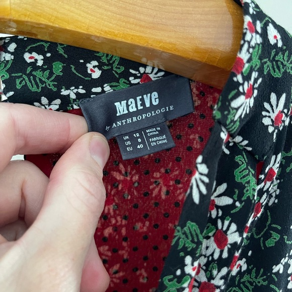 Maeve Anthropologie Ansonia Floral Jumpsuit Sz US 8 - Picture 4 of 12